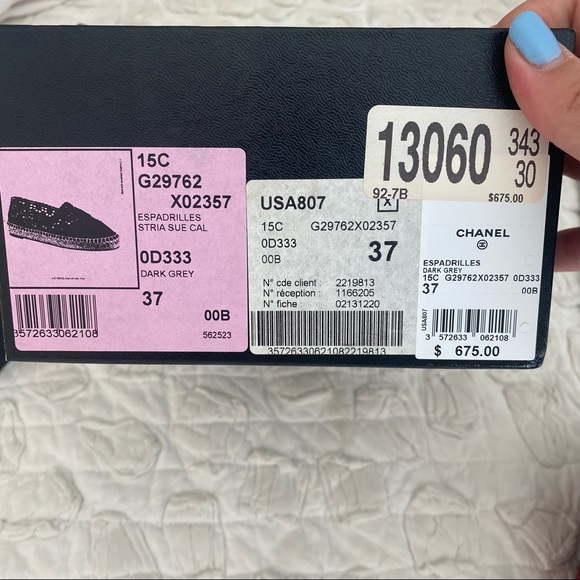 Chanel Espadrille Flats. - Picture 5 of 5